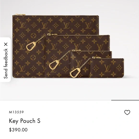 Louis Vuitton Monogram Key Holder - Brown and Gold - Picture 10 of 10